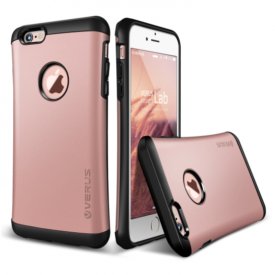 VRS iPhone 6 / 6S ile Uyumlu Thor Hard Drop Kılıf Rose Gold