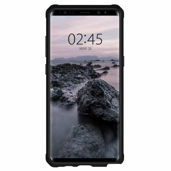 Spigen Galaxy Note 8 ile Uyumlu Kılıf Hybrid Armor Black