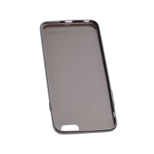 iPhone 6S Plus/6 Plus ile Uyumlu Storm Silikon Kılıf Dark Silver
