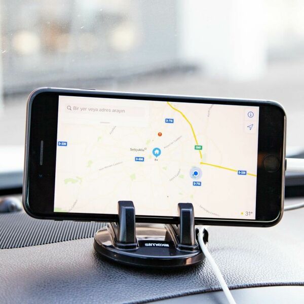 Simex Telefon Tutucu 360° Dönebilen JO-AT210 Owl Siyah