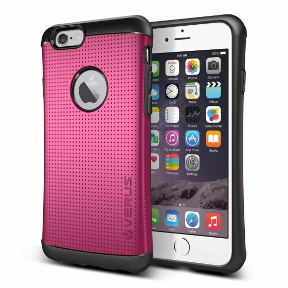 VRS iPhone 6 / 6S ile Uyumlu Thor Hard Drop Kılıf Hot Pink