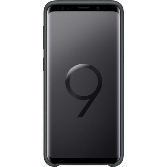 Galaxy S9 ile Uyumlu Silikon Kılıf Siyah EF-PG960TBEGWW