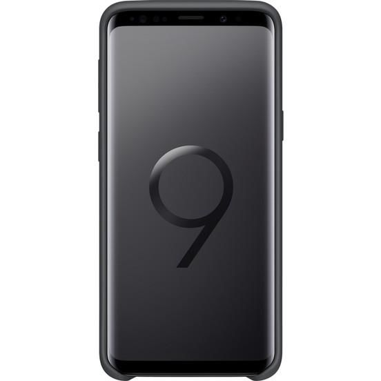 Galaxy S9 ile Uyumlu Silikon Kılıf Siyah EF-PG960TBEGWW