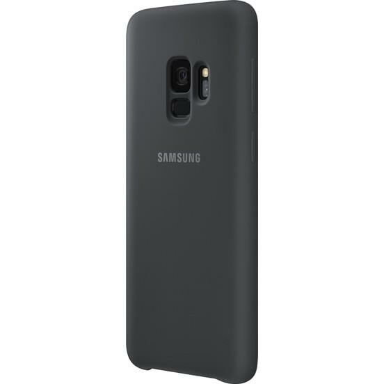 Galaxy S9 ile Uyumlu Silikon Kılıf Siyah EF-PG960TBEGWW
