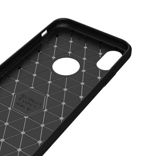 iPhone X ile Uyumlu Kılıf Room Silikon Lacivert