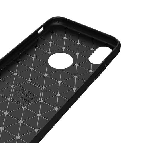 iPhone X ile Uyumlu Kılıf Room Silikon Lacivert