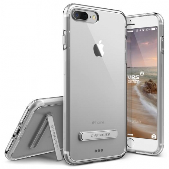 VRS Design iPhone 8 Plus / 7 Plus ile Uyumlu Crystal Mixx Kılıf Clea