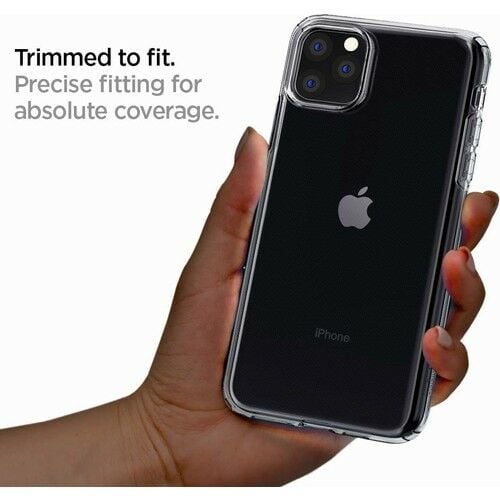 Spigen iPhone 11 Pro ile Uyumlu Kılıf Liquid Crystal 4 Tarafı Koruma Crystal Clear