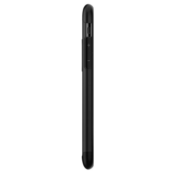 Spigen iPhone X ile Uyumlu Kılıf Slim Armor Black