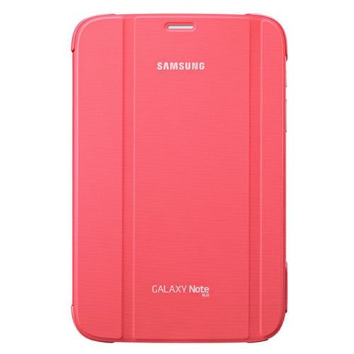 Galaxy Note 8.0 N5100 ile Uyumlu Bookcover Kılıf Pembe EF-BN510BPEGWW
