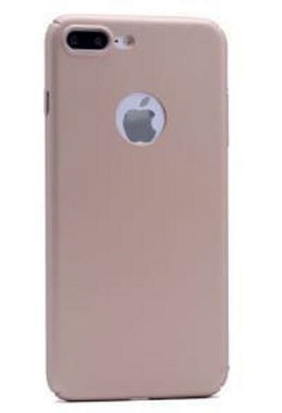 iPhone 7 Plus ile Uyumlu Rubber Sert Kılıf Gold
