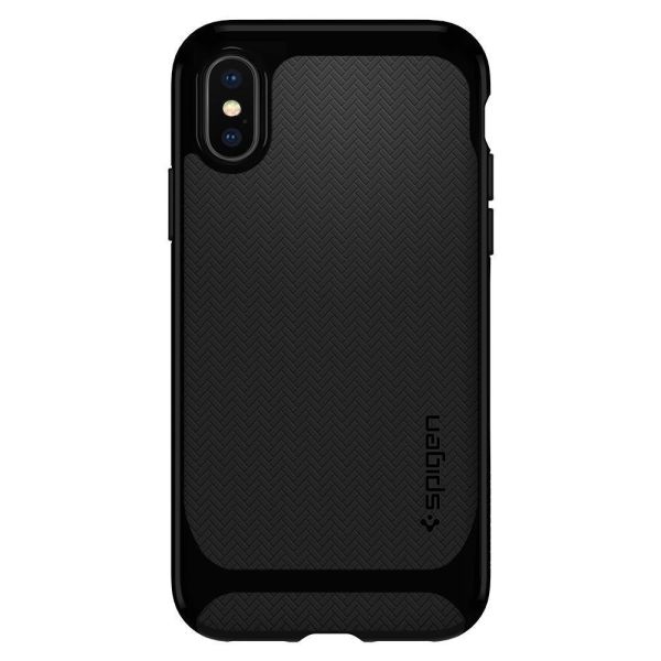 Spigen iPhone X ile Uyumlu Kılıf Neo Hybrid Jet Black