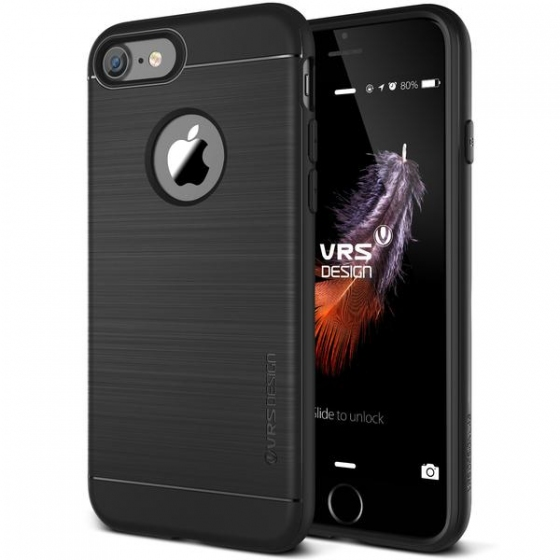 VRS Design iphone 7 ile Uyumlu Simpli Fit Kılıf Phantom Black