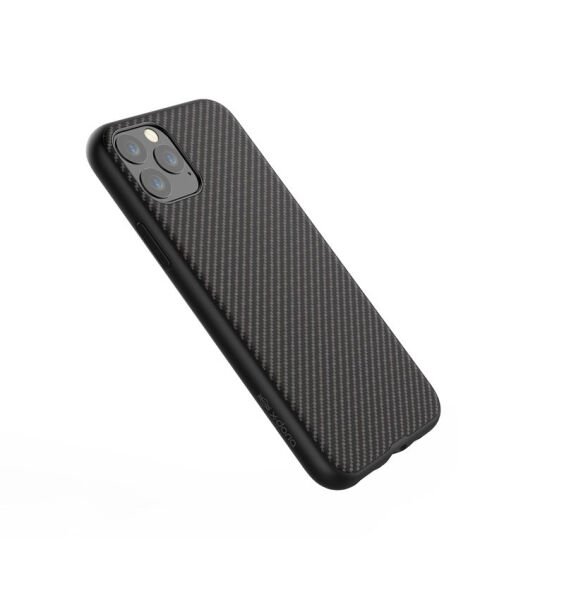 iPhone 11 Pro Max ile Uyumlu X-Doria Dash Air Serisi Karbon Kılıf Siyah