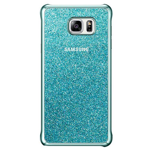 Galaxy Note 5 ile Uyumlu Glitter Cover Parıltılı Kılıf Mavi EF-XN920CLEGWW(Out)