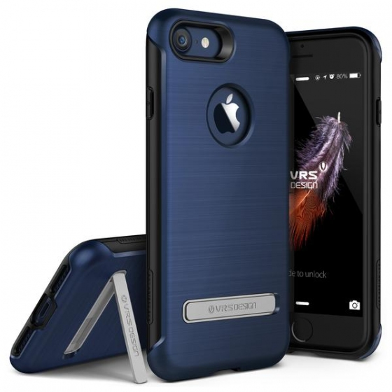 VRS Design iPhone 7 ile Uyumlu Duo Guard Kılıf Deep Blue