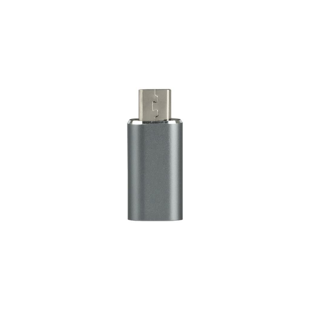 Syrox Lightning Micro USB Dönüştürücü DT16 Gümüş