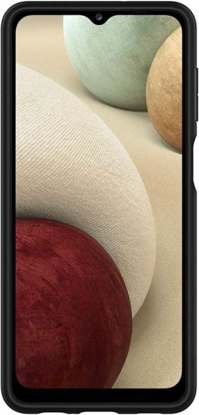 Spigen Galaxy A12 ile Uyumlu Kılıf Core Armor Matte Black