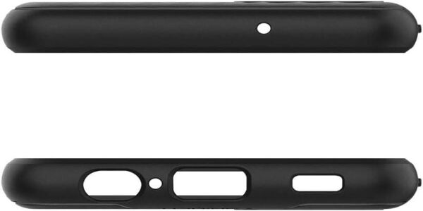 Spigen Galaxy A12 ile Uyumlu Kılıf Core Armor Matte Black