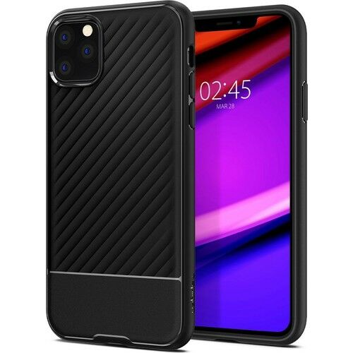 Spigen iPhone 11 Pro ile Uyumlu Kılıf Core Armor Black