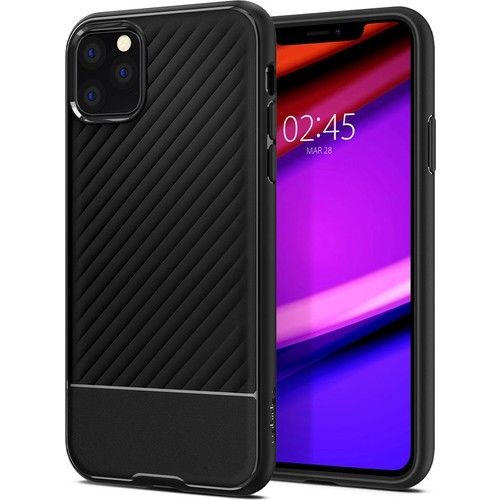 Spigen iPhone 11 Pro ile Uyumlu Kılıf Core Armor Black