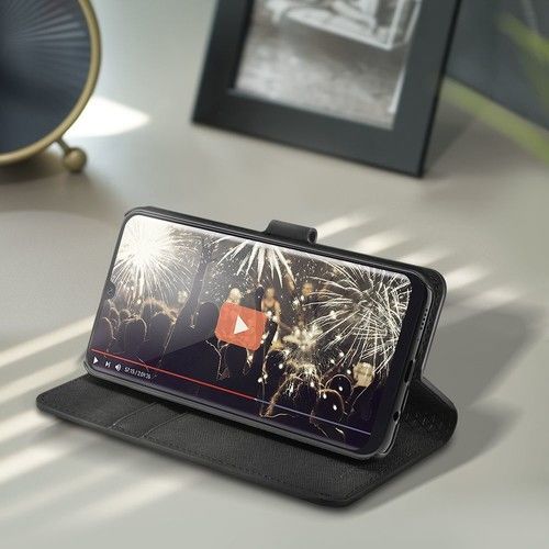 Spigen Galaxy A50/A50s/A30s ile Uyumlu Kılıf Wallet S Saffiano Black
