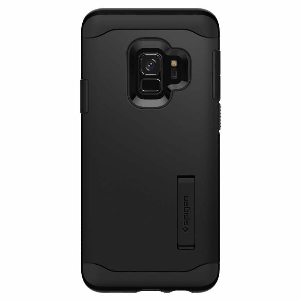 Spigen Galaxy S9 ile Uyumlu Kılıf Slim Armor Black