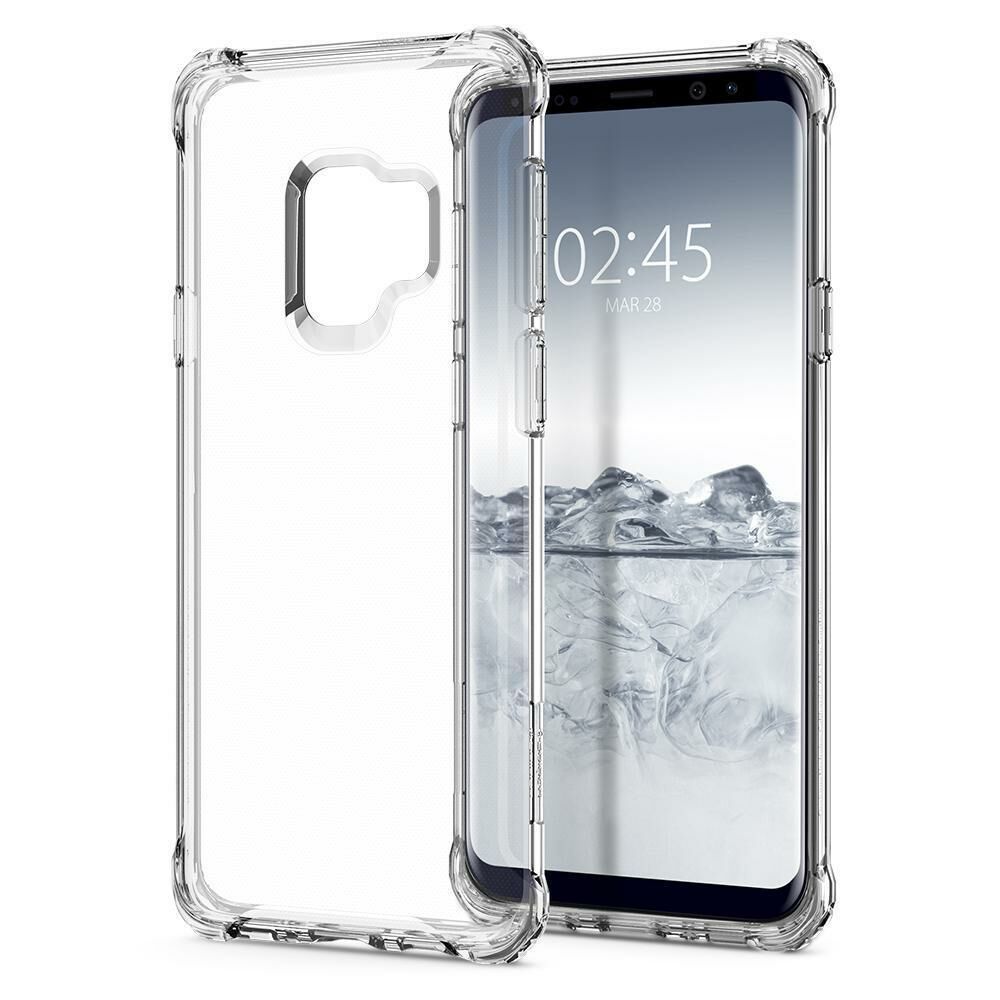 Spigen Galaxy S9 ile Uyumlu Kılıf Rugged Crystal