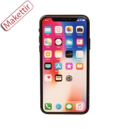 iPhone X Dummy Maket Telefonu Siyah