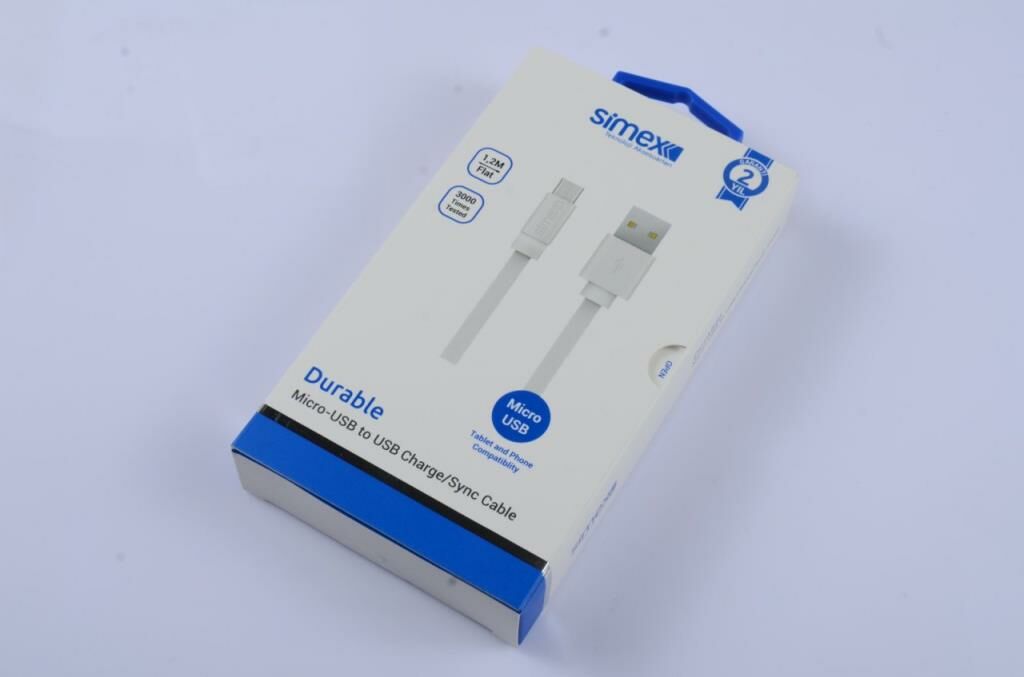 Simex Micro Data Kablosu SPK-01 Beyaz