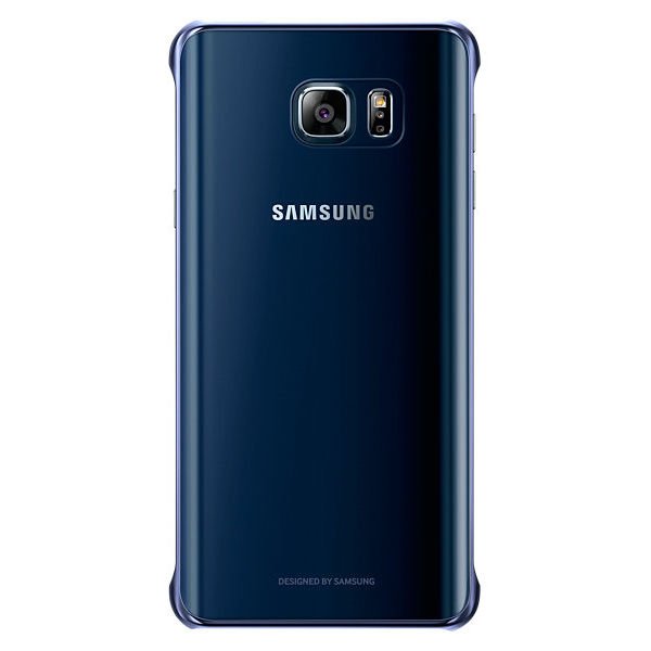 Galaxy Note 5 ile Uyumlu Clear Back Cover Koyu Lacivert EF-QN920CBEGWW