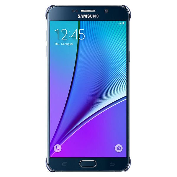 Galaxy Note 5 ile Uyumlu Clear Back Cover Koyu Lacivert EF-QN920CBEGWW