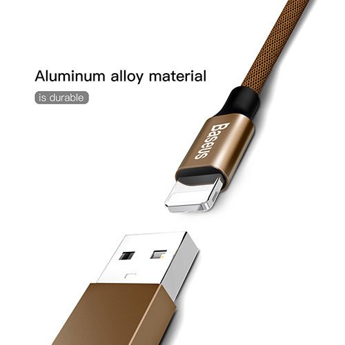 Baseus Yiven Lightning Kablo 1.8M Kahverengi