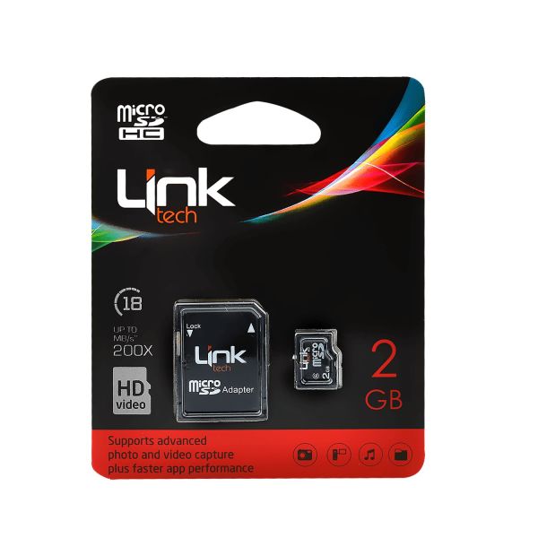 Linktech 2GB Micro SD Adaptörlü Hafıza Kart