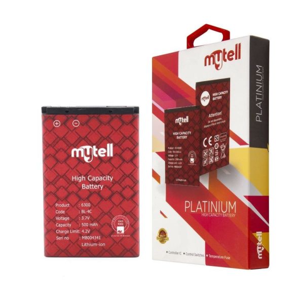 Mytell 6300 ile Uyumlu BL-4C MBT-01 Batarya