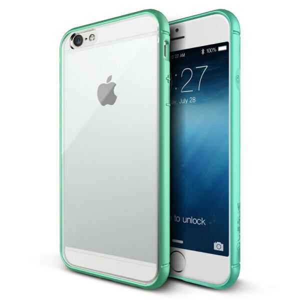 Verus iPhone 6 Plus/6S Plus ile Uyumlu Crystal Mixx Kılıf Mint