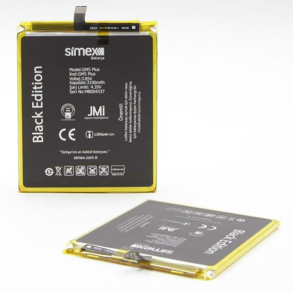 Simex GM5 Plus ile Uyumlu SBT-01 Batarya