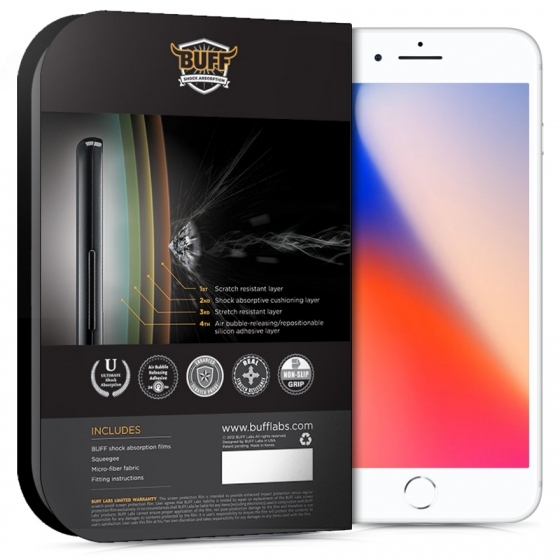 Buff iPhone 8 Plus / 7 Plus ile Uyumlu Ekran Koruyucu