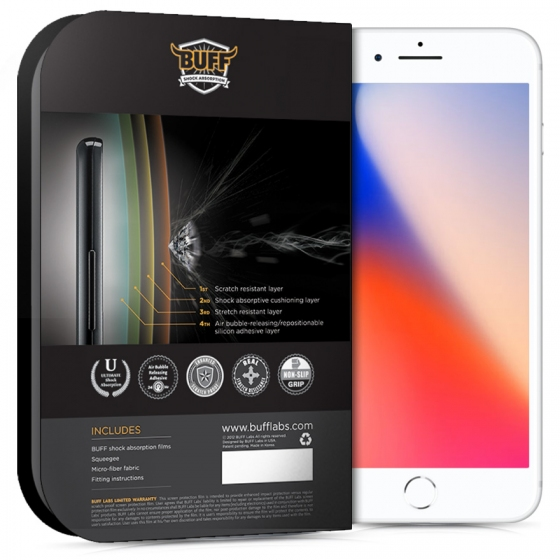 Buff iPhone 8 Plus / 7 Plus ile Uyumlu Ekran Koruyucu