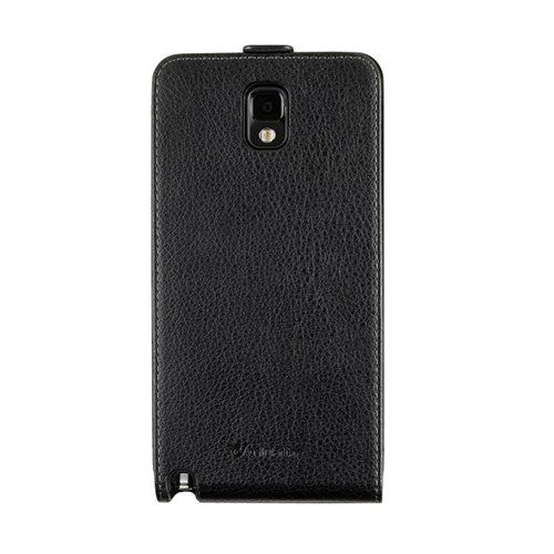 Cellular Line N9000 Galaxy Note 3 ile Uyumlu Flap Essential Mıknatıslı Deri Kılıf Siyah FLAPESSENNOTE3BK