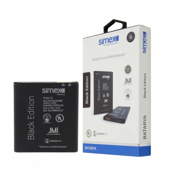 Simex Galaxy J2/G360 ile Uyumlu EB-BJ200BBC SBT-01 Batarya