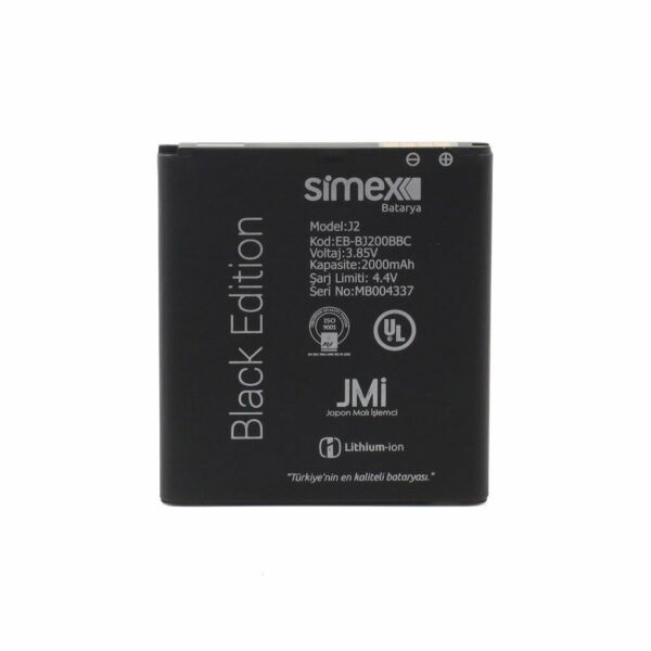 Simex Galaxy J2/G360 ile Uyumlu EB-BJ200BBC SBT-01 Batarya