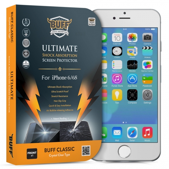 Buff iPhone 6 / 6s ile Uyumlu Ekran Koruyucu