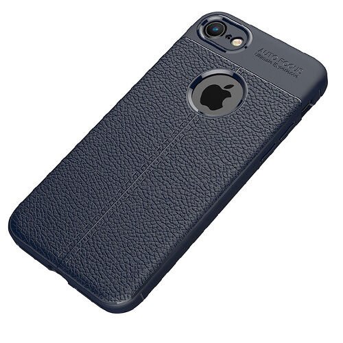 Zore iPhone 7 ile Uyumlu Kılıf Niss Silikon Lacivert