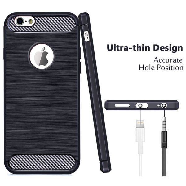 iPhone 6S Plus/6 Plus ile Uyumlu Kılıf Room Silikon Gri