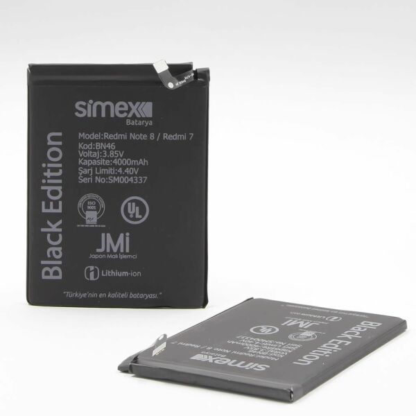 Simex Redmi Note8 / Redmi7 ile Uyumlu SBT-01 Batarya