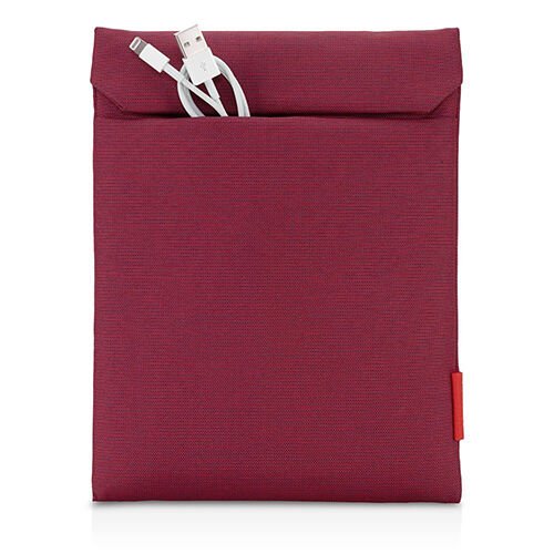 Cote&Ciel iPad Mini ile Uyumlu Taşıma Kılıfı Tekstil Red Melange