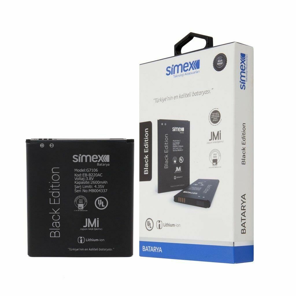 Simex G7106 Galaxy Grand 2 ile Uyumlu SBT-01 EB-B220AC Batarya