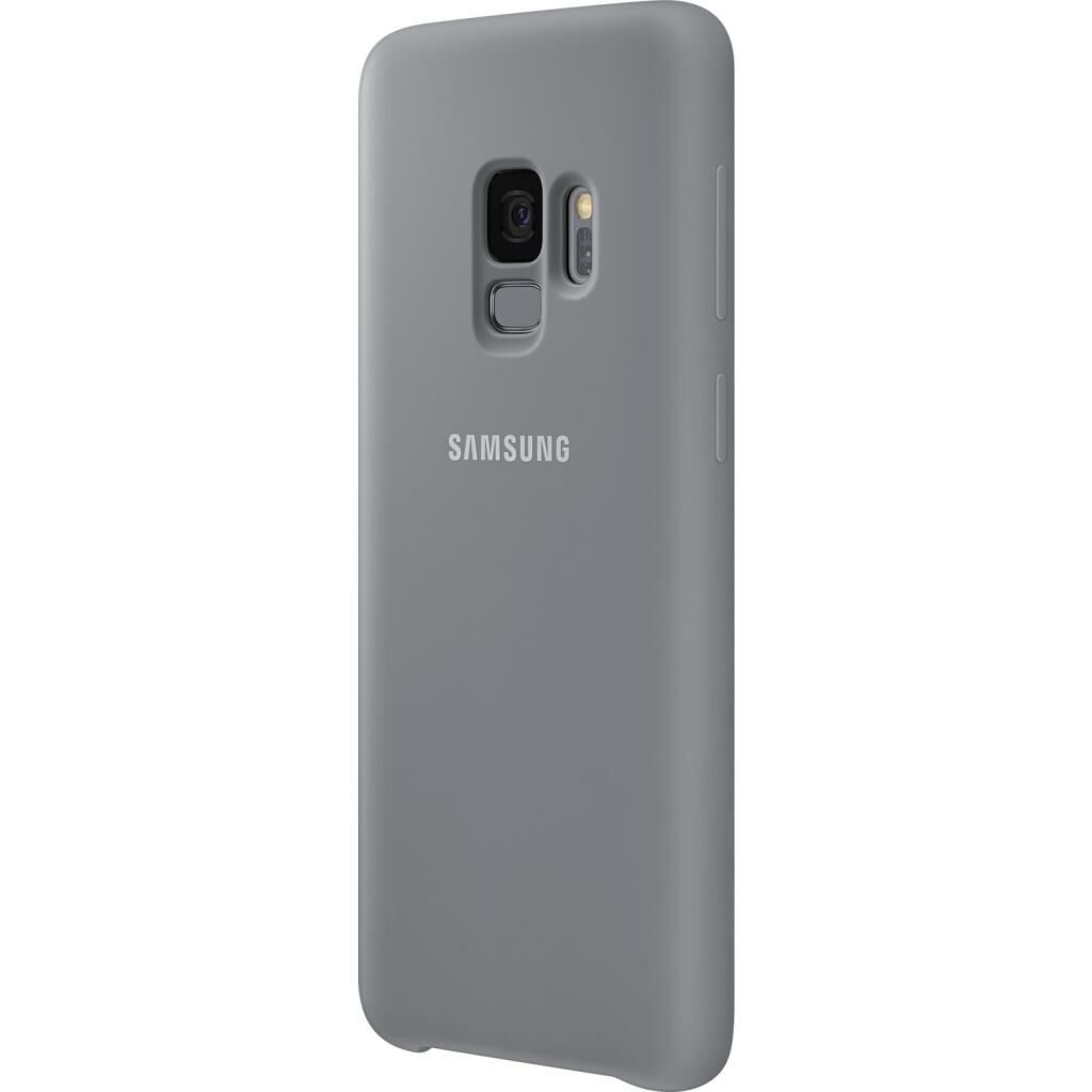 Galaxy S9 ile Uyumlu Kılıf Silicone Cover Gri EF-PG960TJEGWW (Outlet)