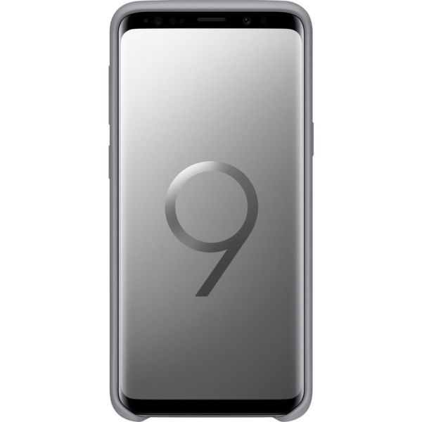 Galaxy S9 ile Uyumlu Kılıf Silicone Cover Gri EF-PG960TJEGWW (Outlet)